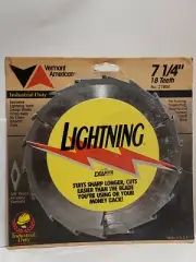 Vermont American Lightning Circular Saw Blade 18 Teeth 7 1/4" Dyanite Lightning