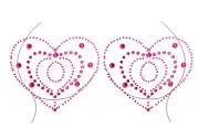 Leg Avenue Cassia adhesive nipple jewels sticker
