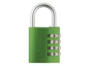 ABUS Mechanical 145/40 40mm Aluminium Combination Padlock Green 49531 ABU14540G