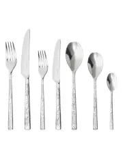 [Robert Welch] Blockley Slate Cutlery Set 56 Piece Gift Boxed in Silver