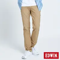 在飛比找蝦皮商城優惠-EDWIN 加大碼迦績 EDGE窄直筒牛仔褲(灰卡其)-男款