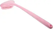 GANAZONO Back Scrubbing Brush Handle Body Scrub Applicator for Exfoliating and Easy Washing Material for Shower Use and Skin