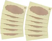 HONMEET 20pcs Antiperspirant Stickers Underarm Protectors Underarm Sweat Absorbing Patch Antiperspirant Patch Armpit Shields Sweat-absorbing Patches for Underarms Cotton Beige
