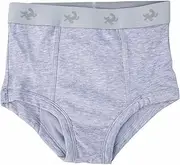 Conni Kids Tackers Washable Pull Up Briefs Underwear for Potty Training and Youth Incontinence, Grey, Size 4-6