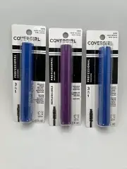 Covergirl Very Black Professional Remarkable 3 In 1 Mascara Eye Makeup Lash Lot
