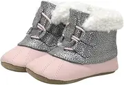 [Robeez] Baby Girls and Boys First Kicks Slip Resistant Boots and High-Top Shoes for Infant and Toddler, 0-24 Months