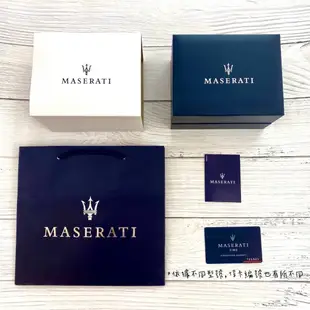 【Maserati瑪莎拉蒂】TRAGUARDO 性格槍黑三眼計時手錶 R8873612002 45mm 現代鐘錶