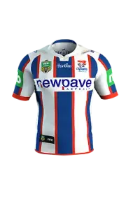 Newcastle Knights NRL ISC Mens Away Jersey BNWTS Size XS- 3XL