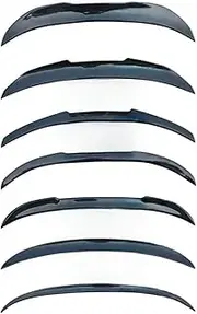 F10 Carbon Fiber M4 Style Rear Trunk Spoiler Wing Compatible for BMW F10 F11 F18 5 Series M5 2011-2017 Rear Wing Spoiler Lip Exterior Part(3 Style-Glossy Blac)