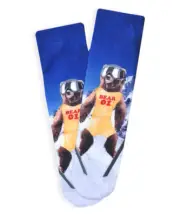 Boys Pumpkin Patch Ski print socks Size 1-2 years New in packet