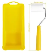 8Pcs Paint Roller Set 2inch Mini Foam Paint Roller with Handle and Paint)(