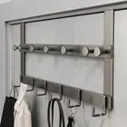 over Door Hook Multifunction Wall Coat Rack for Living Room Office Umbrellas