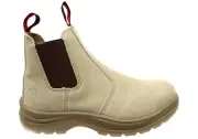 Kinggee Flinders Suede Steel Cap Gusset Work Boots Mens - WorkWearZone