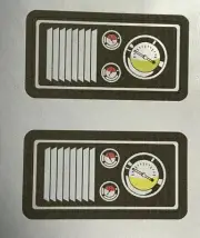 Custom Replacement Decals #3945 Mighty Grader Tonka Truck - Waterproof Vinyl