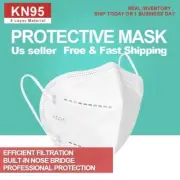 50 PCS KN95 Protective 5 Layers Face Mask Disposable Respirator