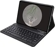 Keyboard Case for All-New Fire HD 10 and Fire HD 10 Plus Tablet (Only Compatible with 11th Generation 2021 Release), Slim Shockproof Cover with Detachable Bluetooth Keyboard (Black)