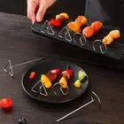 10PCS Reusable Barbecue Skewers Portable Baking Sticks Universal Air Fryer
