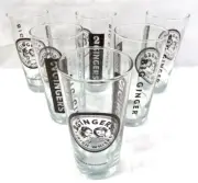 2 Gingers Big Ginger Irish Whiskey Cocktail High Ball Collins Glasses Set of 6