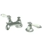 Kingston Brass KS446.PL Metropolitan 1.2 GPM Widespread Bathroom - Chrome