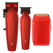 Supreme ST 3-In-1 Professional Set - Red