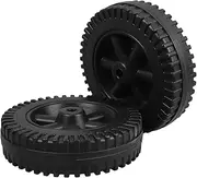 Milisten Mini Fixed Caster Wheels for Grill 2 Pcs Bbq Grill Wheels Replacement Black Versatile and Heat Resistant for Outdoor Cooking
