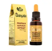 4 Bottles of Sunyata Golden Brazilian Propolis Glycolic Extract - Alcohol Free