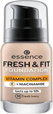 Crème Make-Up Base Essence Fresh & Fit 10-Fresh Ivory (30 Ml)
