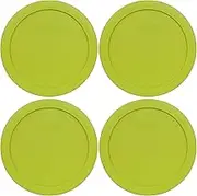 Pyrex 7201-PC Round 4 Cup Storage Lid for Glass Bowls (4, Edamame Green)