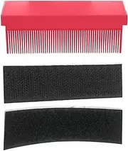 Silk Press Comb Attachment, Flat Iron Comb Attachment - Hair Straightener Accessories - Heat Resistant Removable Straightening Comb Styling Tool for Hair Styling