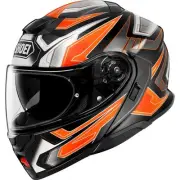 Shoei Neotec 3 Anthem Modular Motorcycle Helmet Orange/Black