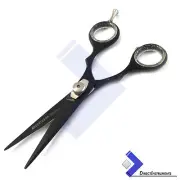 Black Color Salon Hair Cutting Scissor 5.5'' Barber Hair Beard Dressing Shears