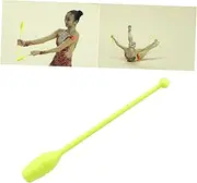 KICHOUSE 1 Pair Rhythm Stick Multicolor Artistic Gymnastics Stick Gymnastics Stick aldult Fitness Rhythmic Stick Rhythmic Gymnastics Stick Gymnastics Stick Child Instrument