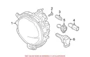For Mini Genuine Parking Light Bulb Socket 63127703969