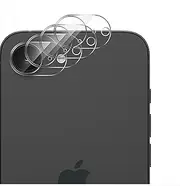 [Full Protection Camera Lens Protector Compatible with iPhone 16e, [3 Pack] 3D Camera Tempered Glass [Highly Transparent] Camera Protector for iPhone 16e