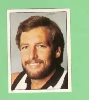 1983 SCANLENS VFL STICKER - #19 GRAHAM TEASDALE, COLLINGWOOD MAGPIES