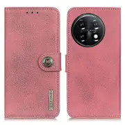 Protective Phone Case for OnePlus 11 5G,Flip Leather Cowhide Texture Phone Cover with Wallet Stand
