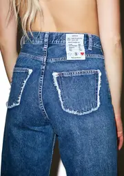 [Little Sunny Bite] Damaged Denim Jeans
