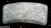 Leaf bench top concrete mold plaster concrete mould 30" x 15"W x 2" thick