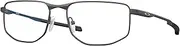 [Oakley] OX3012 Eyeglasses Bundle: OX 3012 ADDAMS 301203 Addams Satin Light Steel and Small Blue leash Accessory kit, Addams Satin Light Steel, 56/17/140