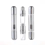 Portable Perfume Atomizer Bottle Rollerball Two-Headed Sprayer Essential Oil