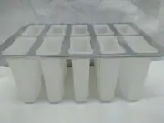 Frozen Ice Cream Pop Mold Popsicle Maker Lolly Mold Ice 10 Tray Stainless Rim