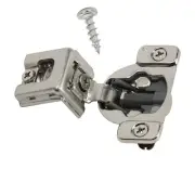 DTC 1-1/4" Overlay Soft Close 105 Degree 2 Cam Press In Face Frame Cabinet Hinge