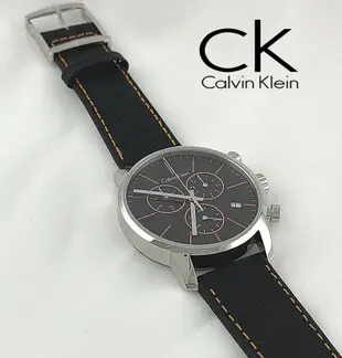 【天美鐘錶店家直營】【下殺↘超低價有保固】全新原廠CK Calvin Klein 三眼時尚腕錶 K2G271C1