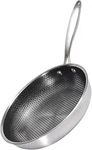 Cabilock Stainless Steel Omelette Pan Frying Pan Nonstick Grill Pan Nonstick Pan 10 Inch Nonstick Frying Pan Induction Pan Saute Pans Egg Cooker Pancake Pan Omelet Pans Full Screen Oven