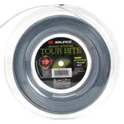 Solinco Tour Bite Diamond Rough Tennis String Reel-16L-Silver