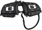 Steering Wheel Control Button Pair Compatible With Polo 2015 Sharan 2016 Compatible with Je-tta MKVI 15-16 6C0 959 442 A