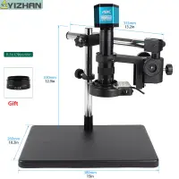 在飛比找蝦皮購物優惠-YIZHAN電子顯微鏡hdmi高清4k測量工業攝像機維修檢查