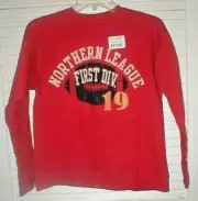 Hanes Premium ecosmart sweatshirt football Unisex size 4-5