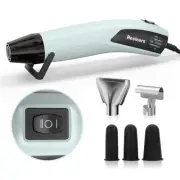 Resiners Heat Gun, Mini Dual Temp Hot Air Gun Crafts Tool with 3 Nozzles, 350...