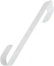 AnapoliZ Wreath Door Hanger 15” Inch | White Hook | Over